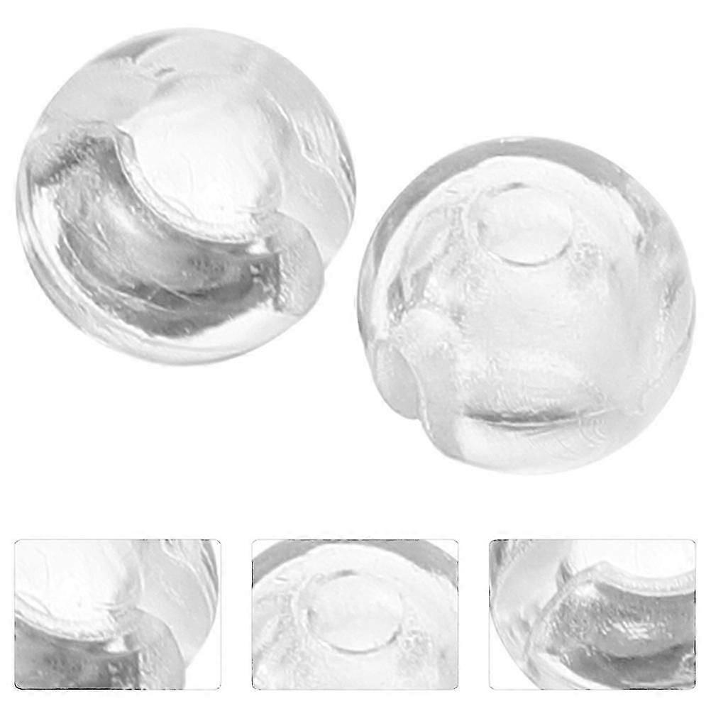 2026 Best!! Beaded Chain Crimp Stop Transparent Design for Blind Accessories 24Pcs