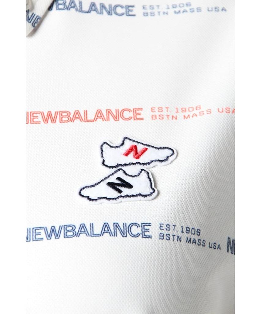 Golf Short Sleeve Polo Shirt Sweat Quick UV 2 [New Balance] (Stain Resistant, Absorbent, Drying, Protection) / Women's / 012-1168510 152_Orange [L]