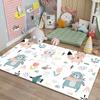 Cartoon Rugs for Bedroom Kids Cute Animal Carpet Modern Style Baby Mat Soft Children's Room Rug Non-slip Nordic Style Decoration