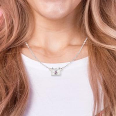 Collana Fotocamera Ciondolo Charm Fotocamera Fotografo Choker Gioiello Regalo per Fotografi Giornalisti Viaggiatori Selfie
