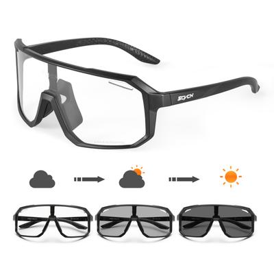 SCVCN Brand Photochromic Cycling Sunglasses UV400 Women Sports Running Eyewear Men Road Mountain Bicycle Glasses Bike Goggles| | -