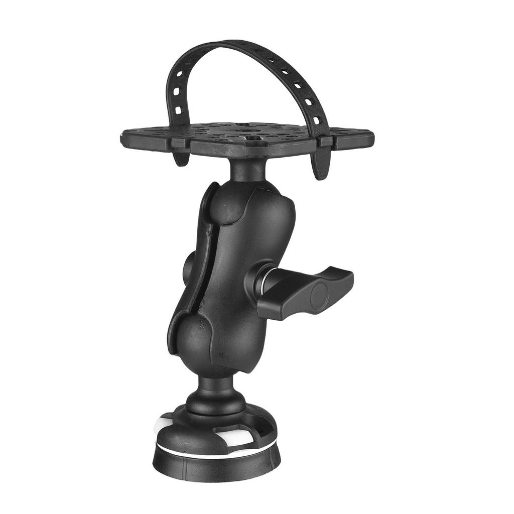 Fish Finder Mount with 360 Degree Rotation Ball Joint Action Camera Holder for Boat Kayak
