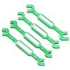4 STÜCKE RC Auto Schraubenschlüssel Spannschlossmutter Kugelgelenk Ausdrücker Aluminiumlegierung RC Wartungsschlüssel