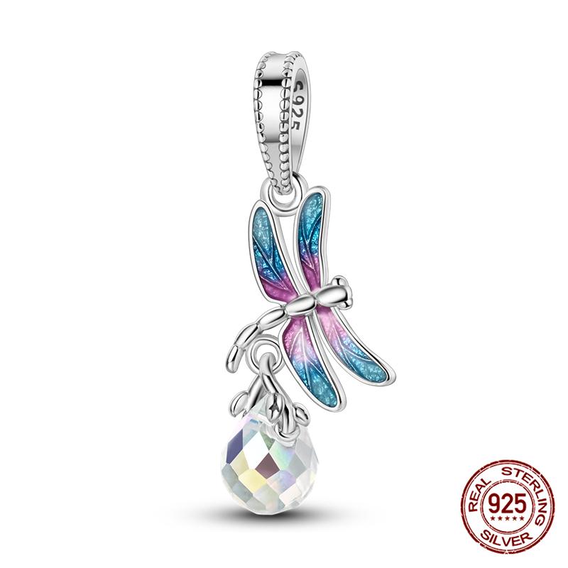 Fit Charms Fororiginal Bracelets And 3Mm Bracelets Cat Pendant Under The Mooncopper Jewelry Making For Women Gift