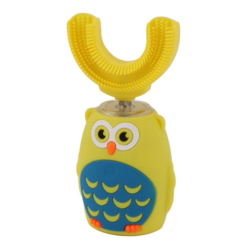 U Shaped Electric Toothbrush Ultrasonic Automatic USB Charging Cute Whole Mouth Toothbrush for Kids