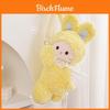 Car Plush Bunny Tissue Box Cover With Cartoon Design For Home Decor