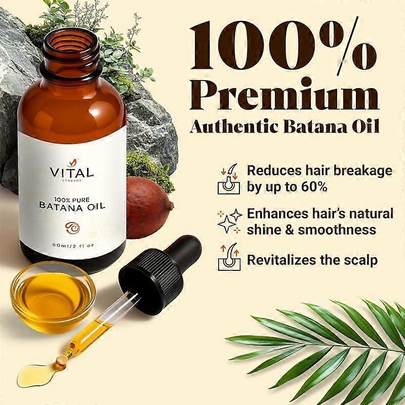 1-5x Organic Batana Oil for Hair Growth, All Hair Types, 60ml 25-26