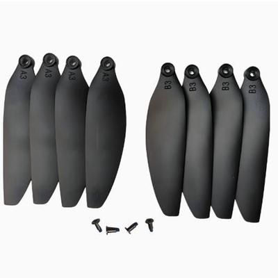 Universal Folding Propeller Blades 58mm/66mm Plastic Remote Control Parts Black Quadcopter Spare Blade