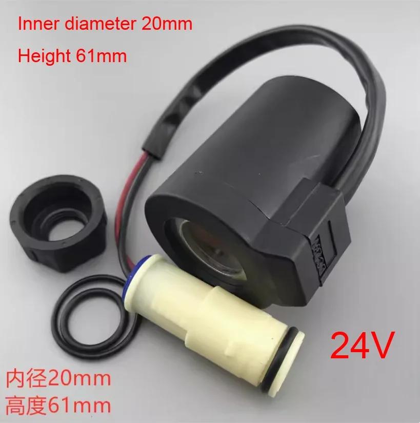 24V Solenoid Valve Coil for Volvo Excavator EC140 EC160 EC210 EC240 EC290 EC330 EC360 EC460 EC210B B BLC 14527267 14550884 VOE