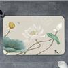 New Chinese Doormat Entry Door Carpet Toilet Household Mat Diatom Mud Non-slip Quick Dry Absorbent Foot Mat