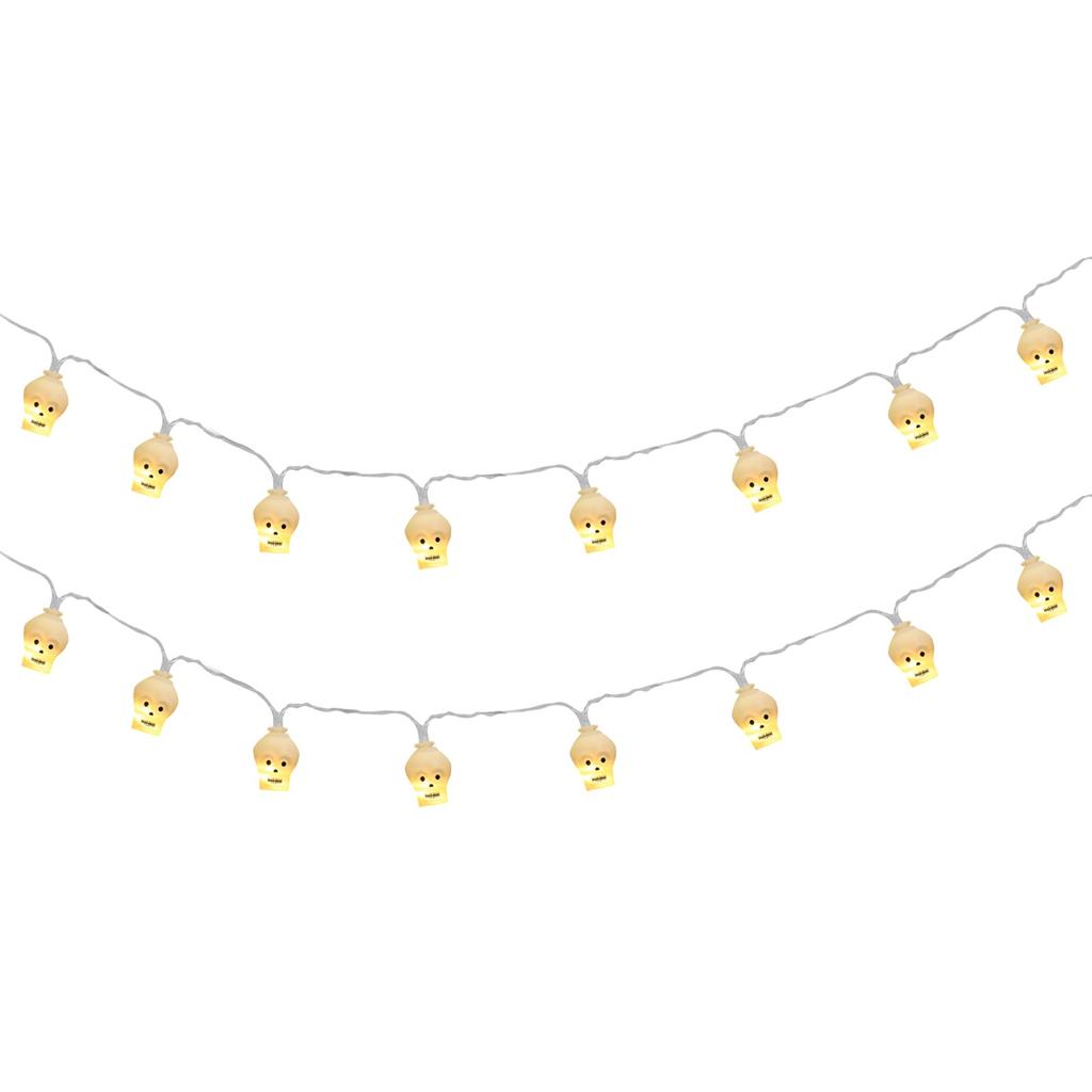 Pumpkins Ghost Skulls Holiday Party Decoration Light LED Halloween Ghost Festival Pumpkins Light String