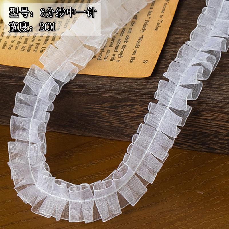 2 Meter Weiß Hochzeitskleider Spitze Für DIY Nähen Bänder Besatz Handarbeit Nähzubehör Bekleidung Dekor Handgefertigtes Material