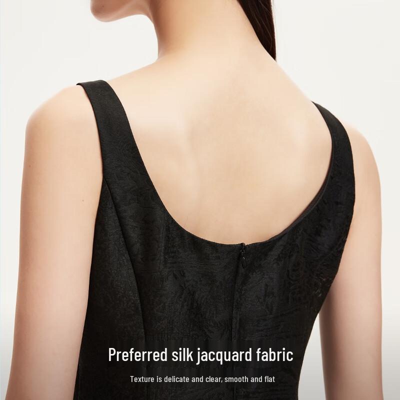 VEROMODA Women's Autumn Jacquard A-Line Dress