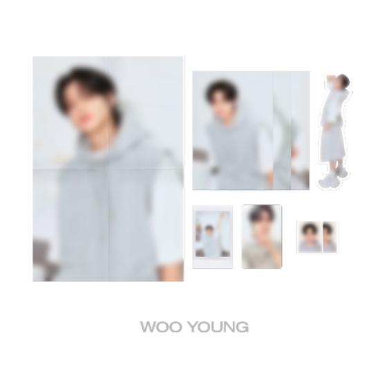 

Фан-встреча ATEEZ 2024. Фотосет ATINY s Voyage From A to Z WOO YOUNG