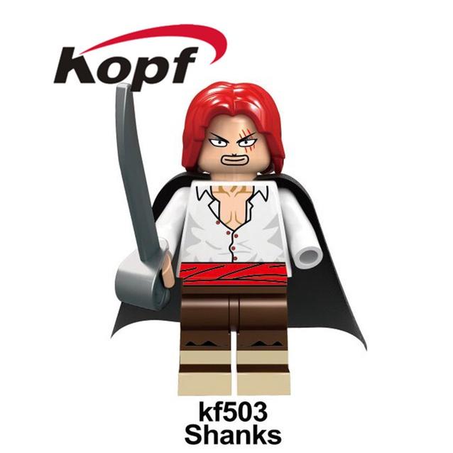 Minifigures Anime Film and Television Series One Piece King Luffy Solonna Beauty Robin Building Blocks Toys for Kids