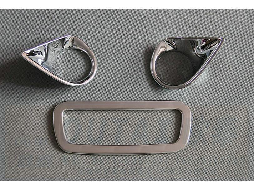 Otai covers for Mitsubishi ASX: front fog, rear fog, tail light, and headlight modification.