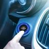 Car Start Button Cover - Engine Start Stop Button Cover Scratch Resistant, Car One