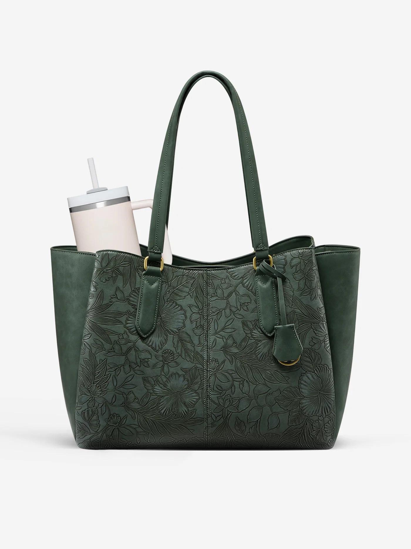 Tragetasche - Handtasche mit großem Fassungsvermögen - Thermobecher Notizbuch Spezielle Verwendung Small 15.6inch gray