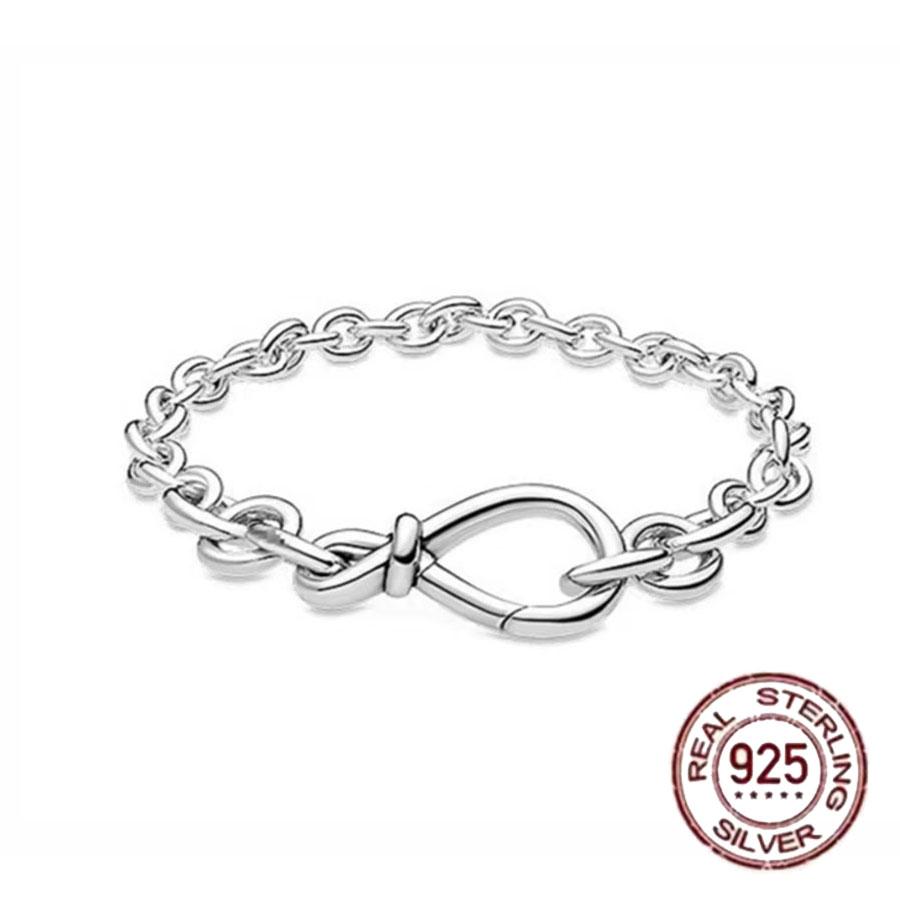 Best-selling 925 Sterling Silver Heart-shaped Crown Snake Bone Chain, Perfect for the Original DlY Bracelet! Ladies' Birthday Fa