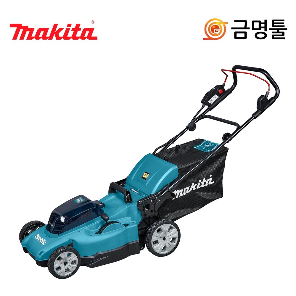 

Аккумуляторная газонокосилка Makida DLM480Z, основной блок, 36 В, режущая способность, регулировка высоты среза 480 мм.
