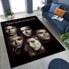 Dywan Damon Salvatore z Pamiętników Wampirów do Sypialni Salonu Sofy Domu Mata Dekoracyjna Pod Drzwi, Duża Antypoślizgowa Mata Podłogowa dla Dzieci do Zabawy