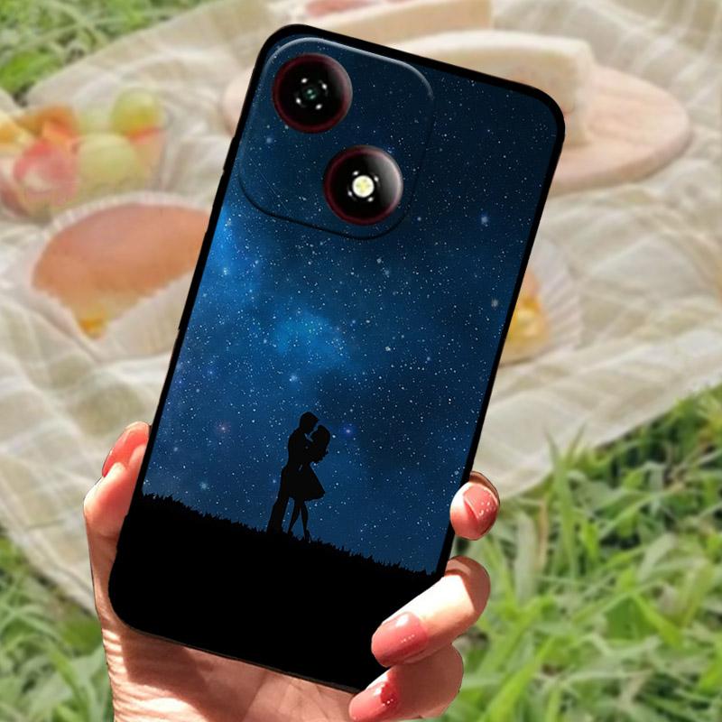 Für ZTE Blade A35E /A35/A55 Hülle Mode Cartoon Weiches Silikon Handy Rückseite Für ZTE A35E Stoßfeste Hülle A35 E A 35 Schale