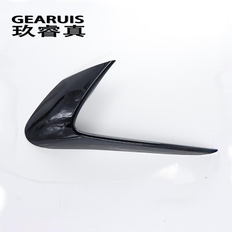 Car styling mașină lămpi de ceață acoperire șipci grilă lumini negre acoperire benzi de decorare pentru Mercedes Benz CLA C117 220 260 200