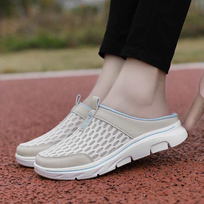 Prodyšné poloviční pantofle Ultra lehké vnitřní a venkovní pantofle Dámské pantofle Pánské vnitřní pantofle