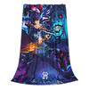 Solo S-ung Jin-woo Leveling Flannel Blanket Anime Novelty Throw Blankets for Home Hotel Sofa  200x150cm Quilt