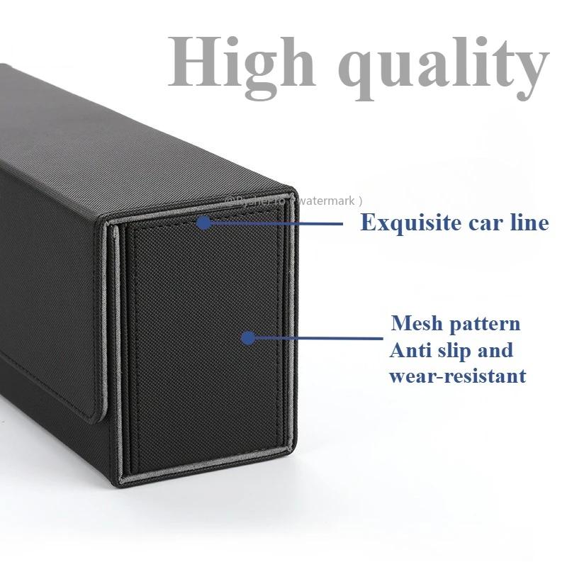 4 in 1 Trading Card Storage Box with Dice Tray Commander Deck Box Holds Up 270+ Sleeved Cards for Yugioh MTG TCG PTCG Sport Card