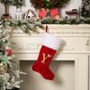 Christmas Home Decoration Red Premium Canary Letter Socks Festive Creative DIY Room Xmas Tree Decoration Christmas Gift Socks