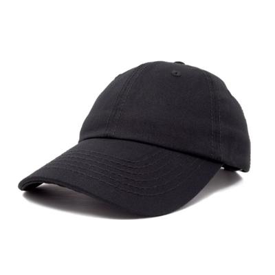 Gefärbte Mütze Schwere gewaschene Baumwoll-Baseballkappe Sonnenschutz-Baseballkappe