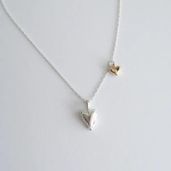 _Dry heart necklace