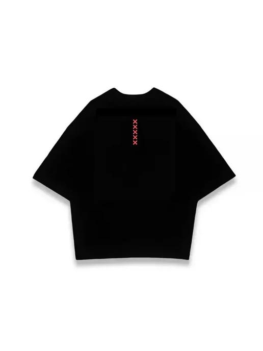Oversized T-shirt with back print L