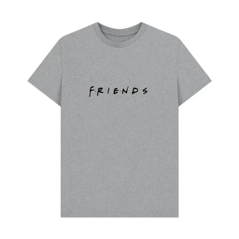 PREMIUM OFFICIAL Friends Logo T shirt Heather Grey S разноцветный