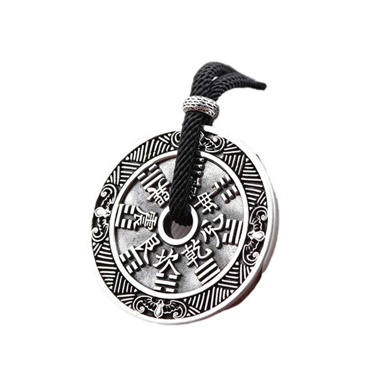 Necklace Men's Peace Pendant Women's Fashion Retro Jewelry Pendant