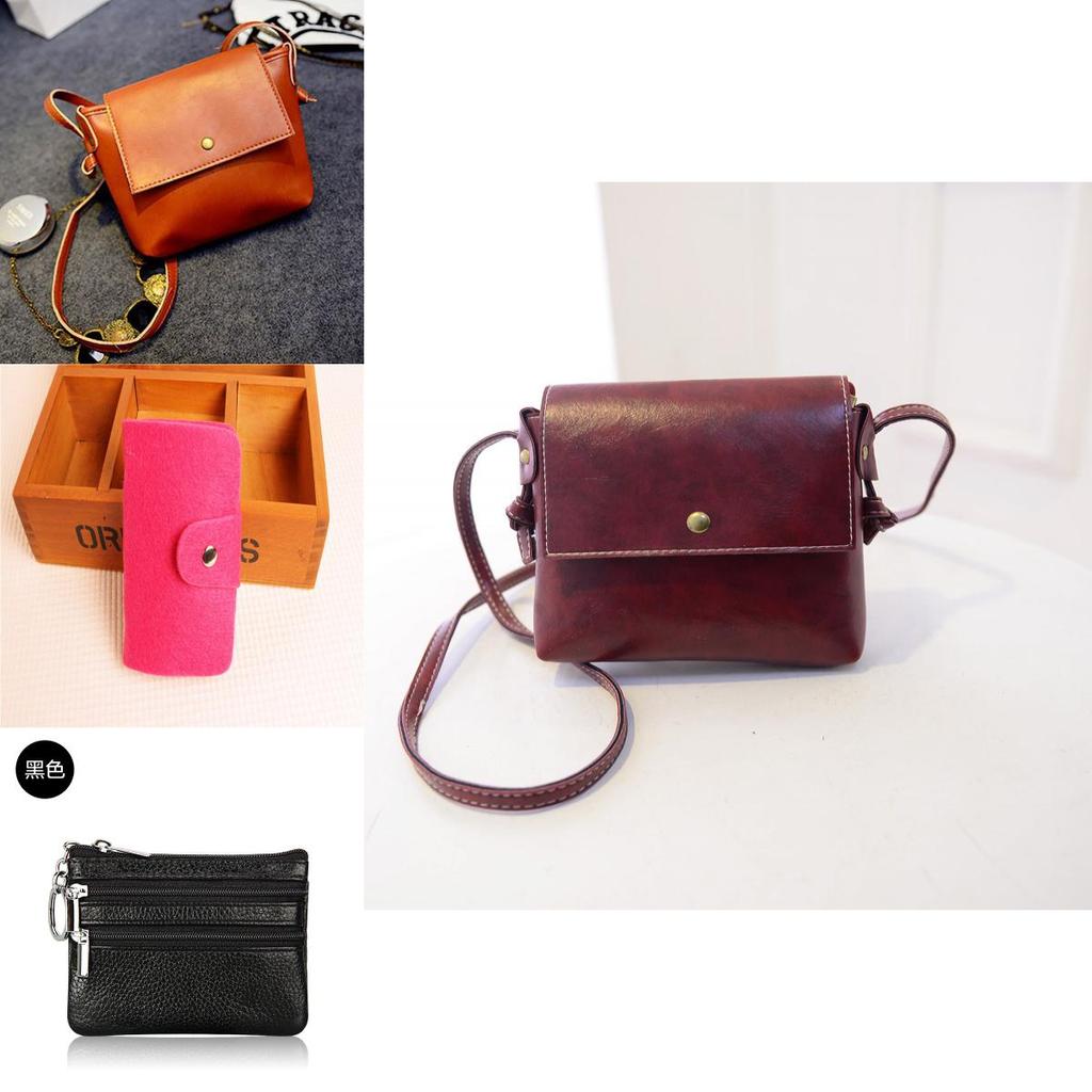 Women's Stylish Pu Leather Tote Shoulder Bag For Everyday Use In Wine Red