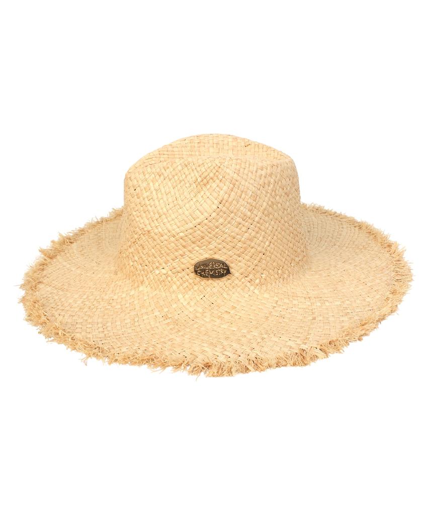 Yunibeosyeolkemiseuteuli Soft Natural Raffia Fedora Panama Hat