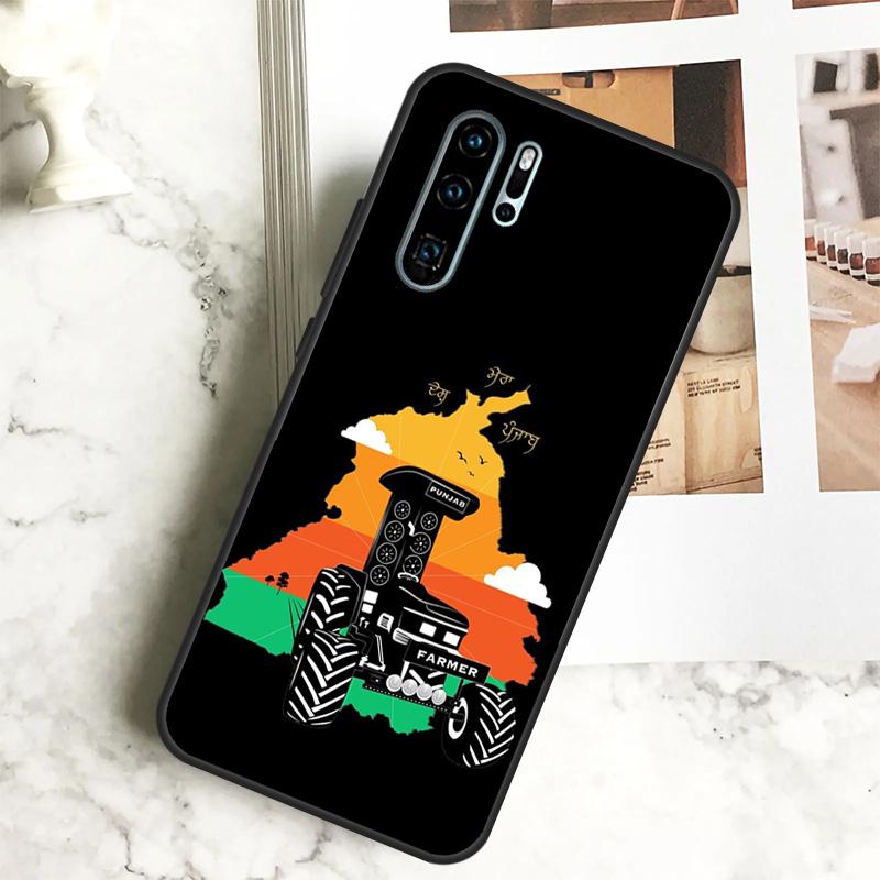 Punjab Map Outline For Huawei Nova Y70 Y72 Y73 Y60 Y90 Y61 Y91 7i 8i 11i 12i 12s 9 10 SE P20 P30 P40 Lite Case