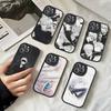 Jujutsu Kaisen Satoru Gojo Comics Phone Case Leather For IPhone 16 15 14 13 12 11 Pro Max Plus Matte Cover
