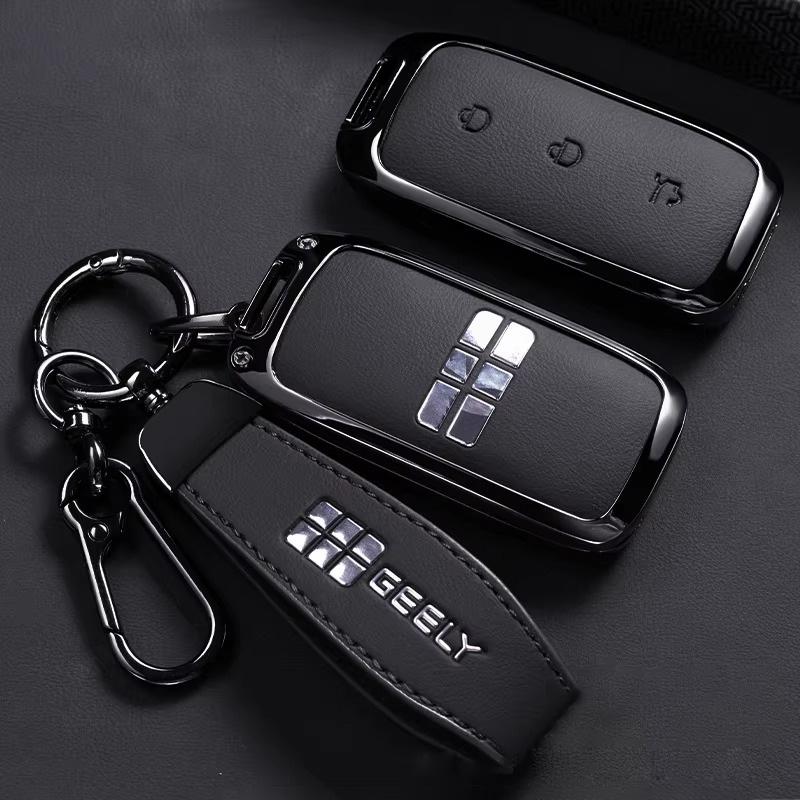 Husă cheie mașină pentru Geely Galaxy M9 2026 EX5 Emi E5 L7 Accesorii Mexic 2025 Breloc Capac telecomandă Carcasă Carcasă Fob
