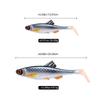 3D Eyes Artificial Swimbait T Tail Fishing Tackle Portable Simulated Fake Bait  Sea Fishing