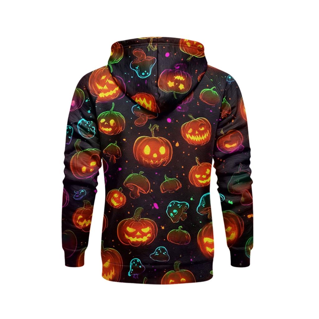 Men's Loose Fit Graphic Pullover Hoodie with Pocket and Drawstring Casual Sweatshirt