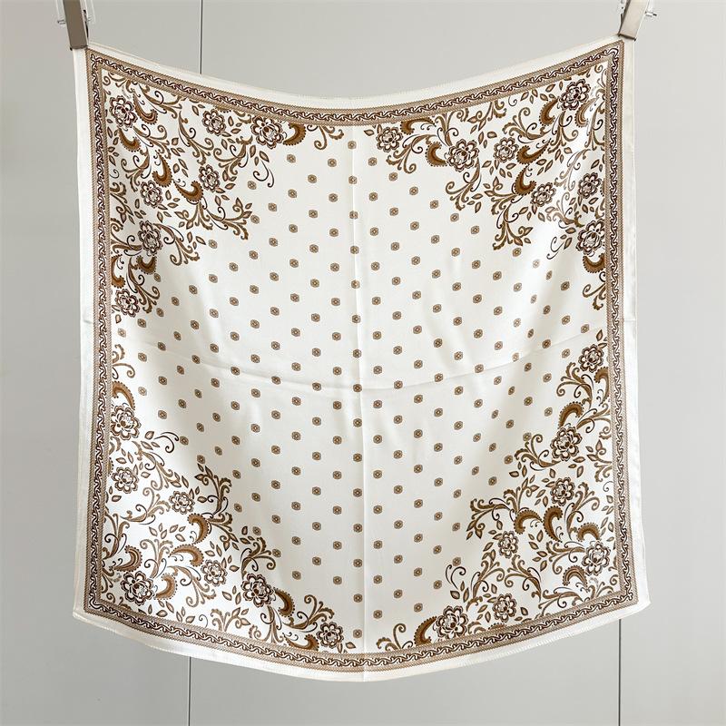 Old Qianfeng Silk Scarf Spring and Autumn Commuting Versatile High-end Mulberry Silk Scarf with Temperament Decorative Scarf
