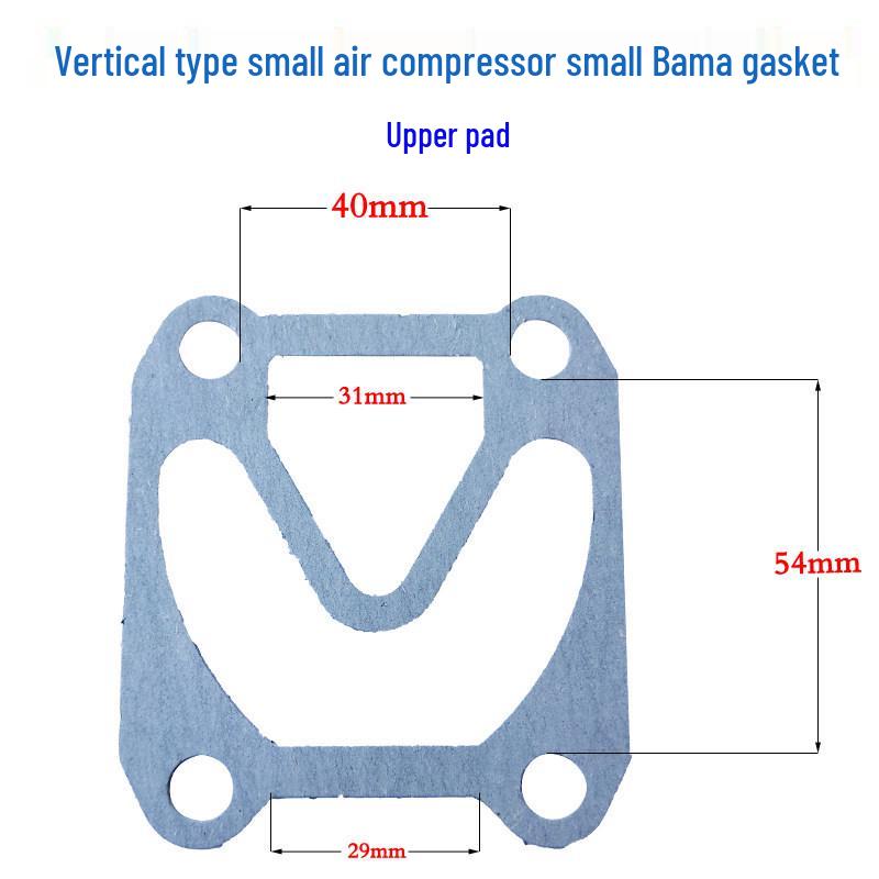 Ribao Air Compressor Piston Accessories: Paper Gasket, Cylinder Head, Liner, Asbestos Sealing Gasket