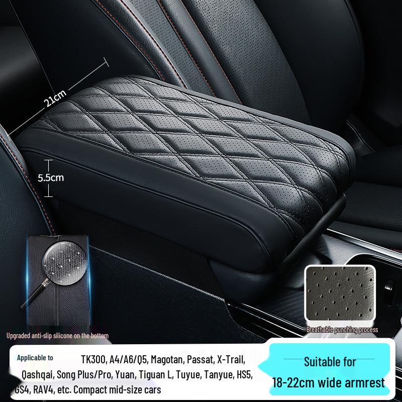 Memory Foam Armrest Riser Pad for Tank 300/500 - Wide, Thick Car Center Pillow