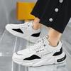 Fashion 2024 New Summer Mesh Breathable Comfortable Men Casual Sneakers Thick Bottom Men Vulcanized Shoes Popular Lace Up Running Shoes