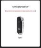 2024 KIA High-End Suede Car Key Case