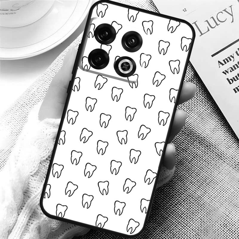 

Dentist Dental Dent Tooth Cover For OnePlus 13R 15 13 13T 12 12R 10T 11 10 Pro OnePlus Nord 5 CE 3 4 Lite N20 N30 Case OnePlus Nord CE3Lite