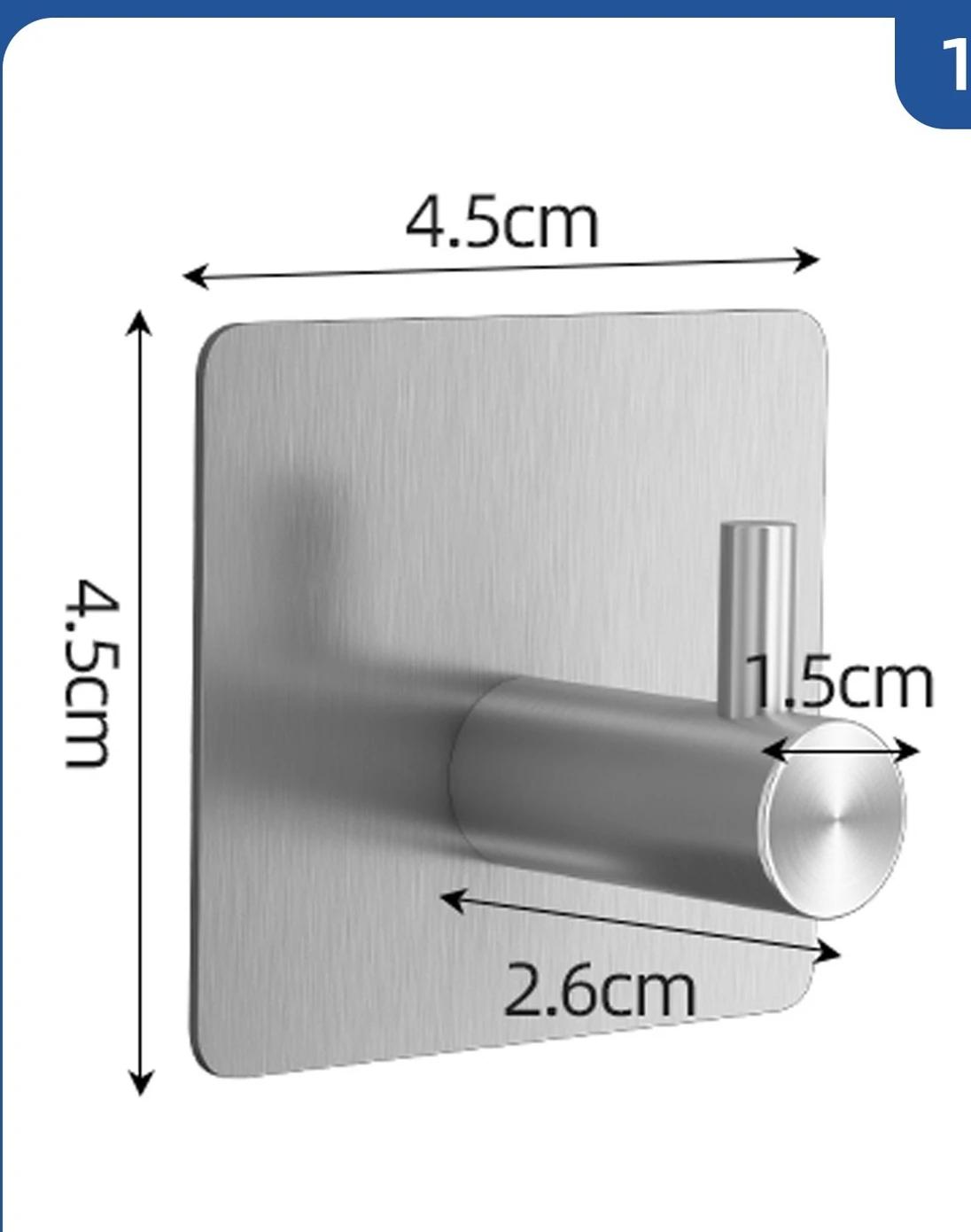 

1 шт., набор серебряных аксессуаров для ванной из нержавеющей стали, вешалка для полотенец, держатель для туалетной бумаги, крючок для полотенец, аксессуары для ванной комнаты